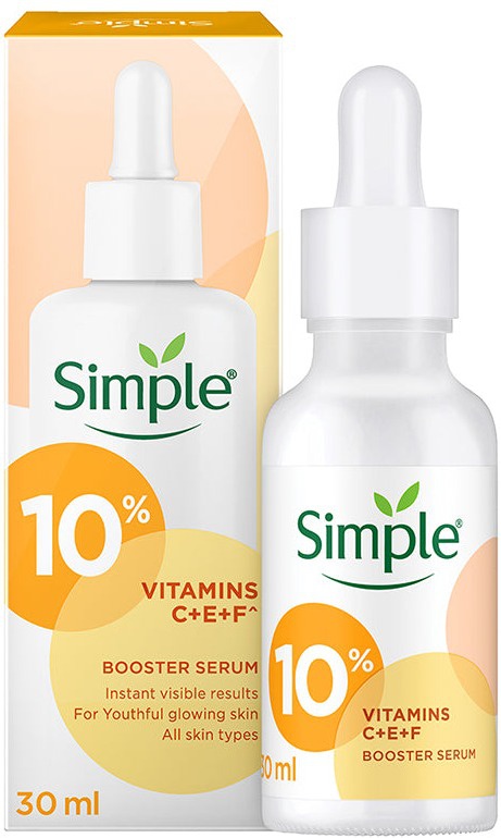 Simple Booster Serum 10% Vitamins C + E + F