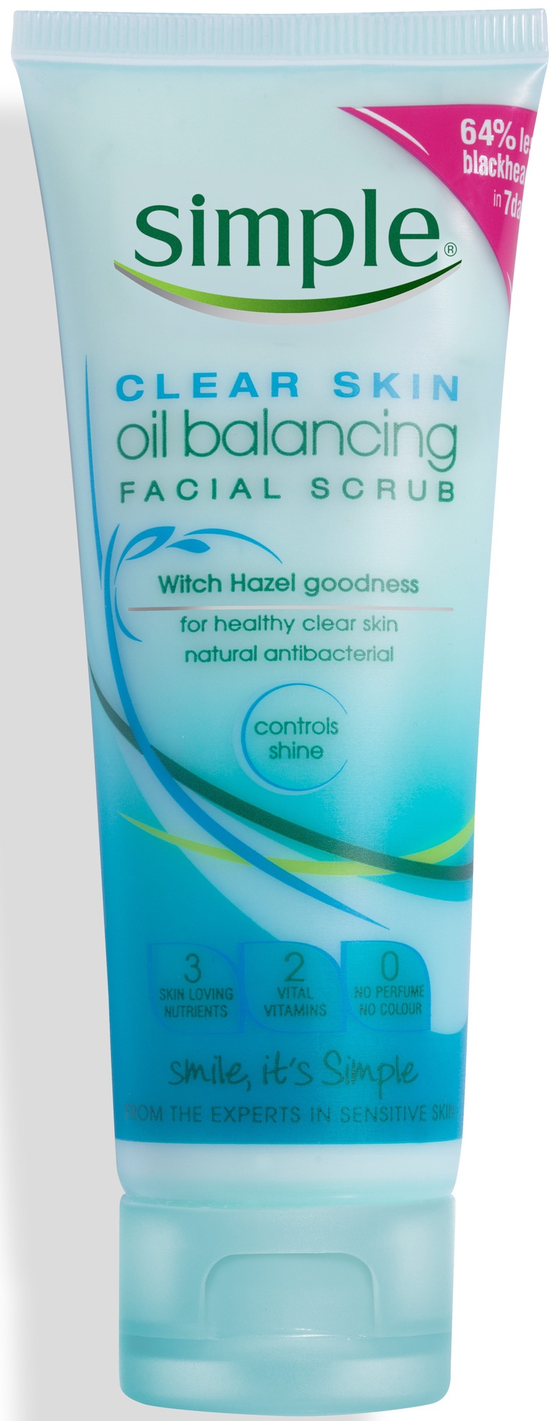 Simple Clear Skin Oil Balancing Facial Scrub