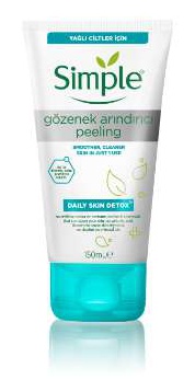 Simple Daily Skin Detox Pore Polishing Face Scrub