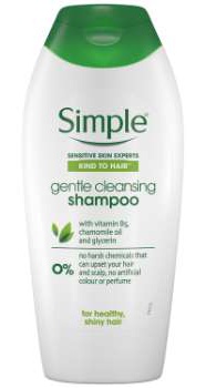 Simple Kind To Hair Gentle Care Shampoo