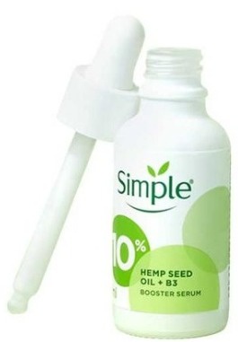 Simple Kind To Skin Booster Serum 10% Hemp Seed Oil +B3