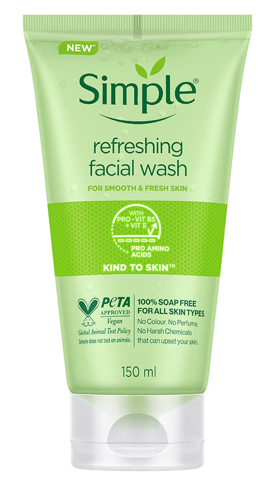 Simple Kind To Skin Refreshing Facial Wash Gel