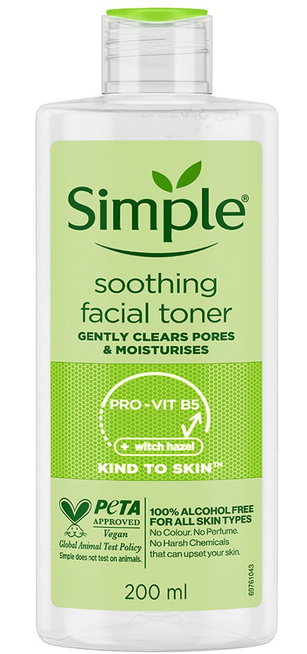 Simple Kind To Skin Soothing Facial Toner