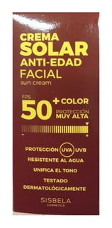 Sisbela Crema Solar Anti Edad Facial 50+