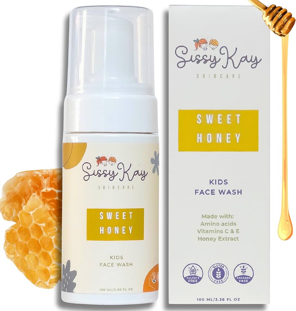 Sissy Kay Skincare Kids Foaming Face Wash- Sweet Honey