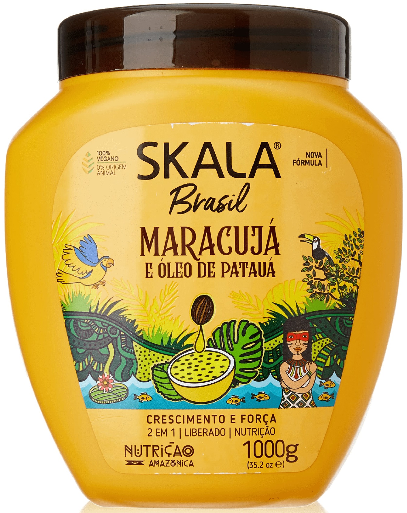 Skala Brasil Maracujá E Óleo De Patauá
