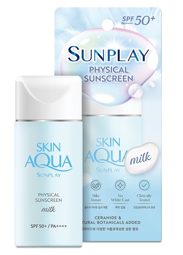 Skin Aqua Sunplay Skin Aqua Physical Sunscreen Milk SPF50+ Pa++++