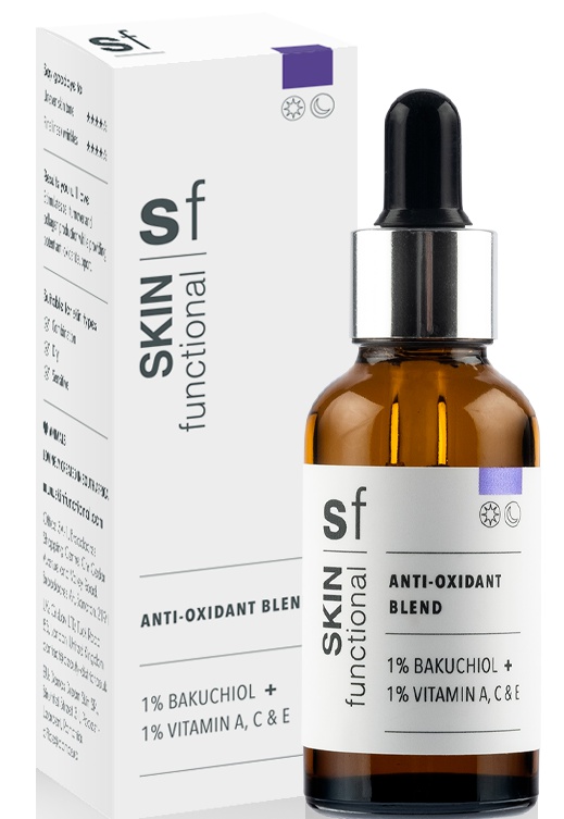 Skin Functional 1% Bakuchiol + 1% Vitamin A, C, E - Anti-oxidant Blend