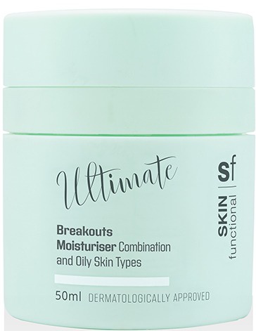 Skin Functional Breakouts Moisturiser Oily, Combination Skin