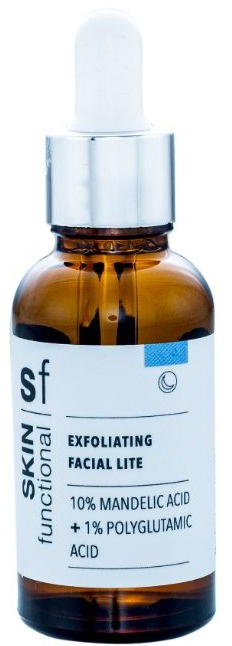 Skin Functional Exfoliating Facial Lite - 10% Mandelic Acid + 1% Polyglutamic Acid