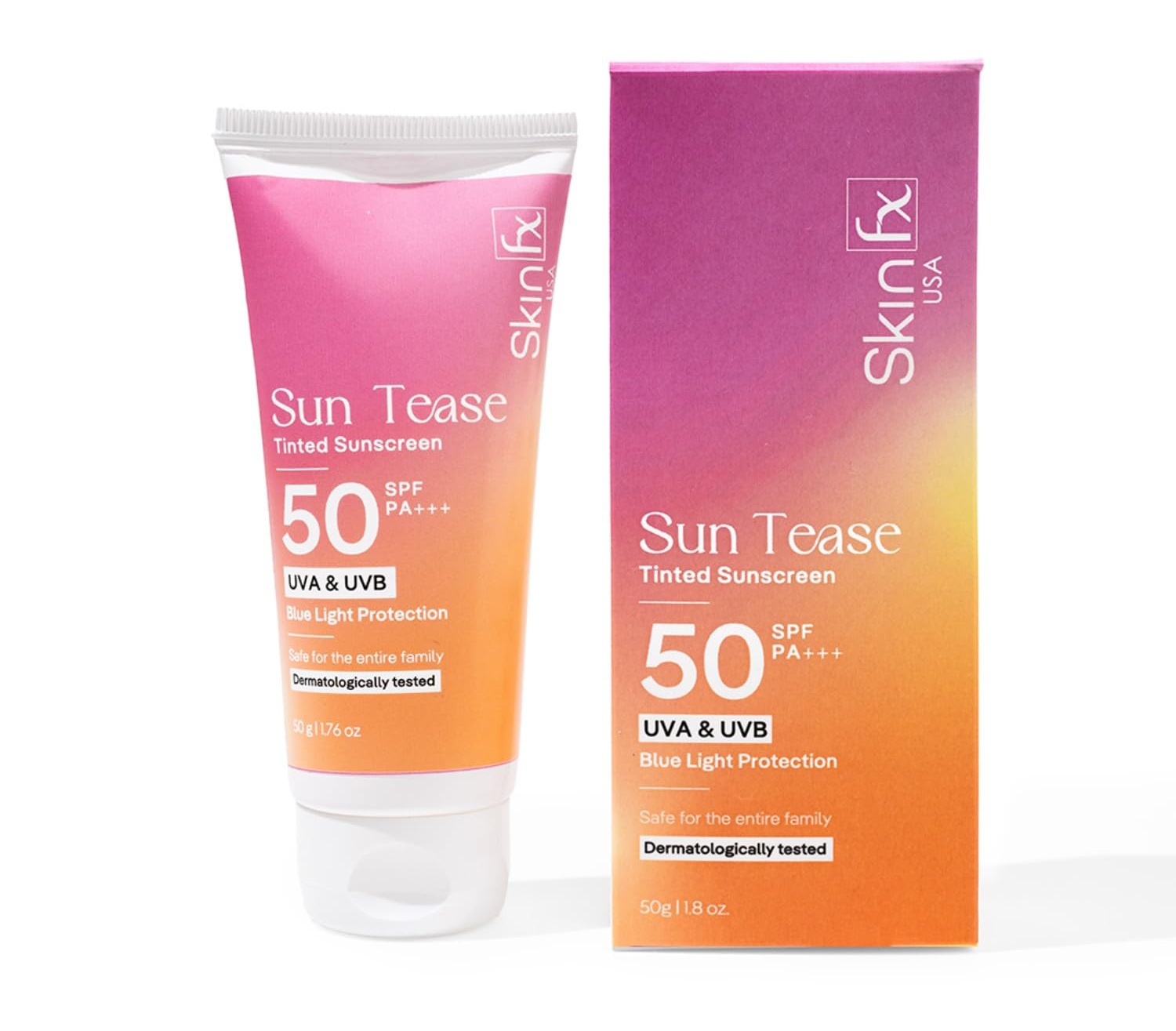 Skin Fx Sun Tease Tinted Sunscreen SPF 50
