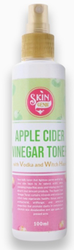 Skin Genie Apple Cider Vinegar Toner Vodka and Witch Hazel
