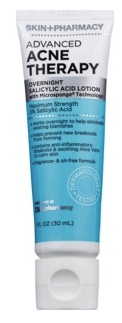 Skin + Pharmacy Advanced Acne Therapy Overnight Salicylic Acid Lotion