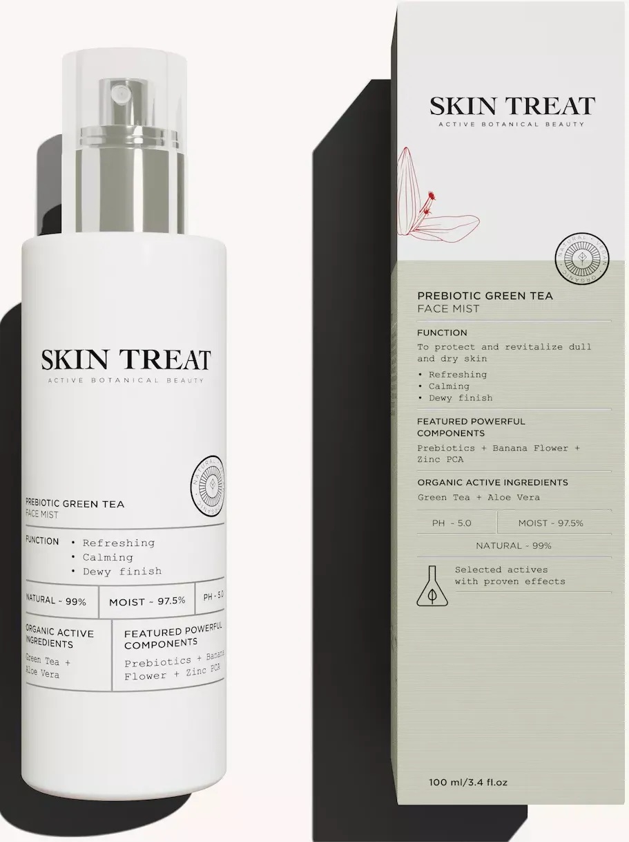 Skin Treat Prebiotic Green Tea Face Mist