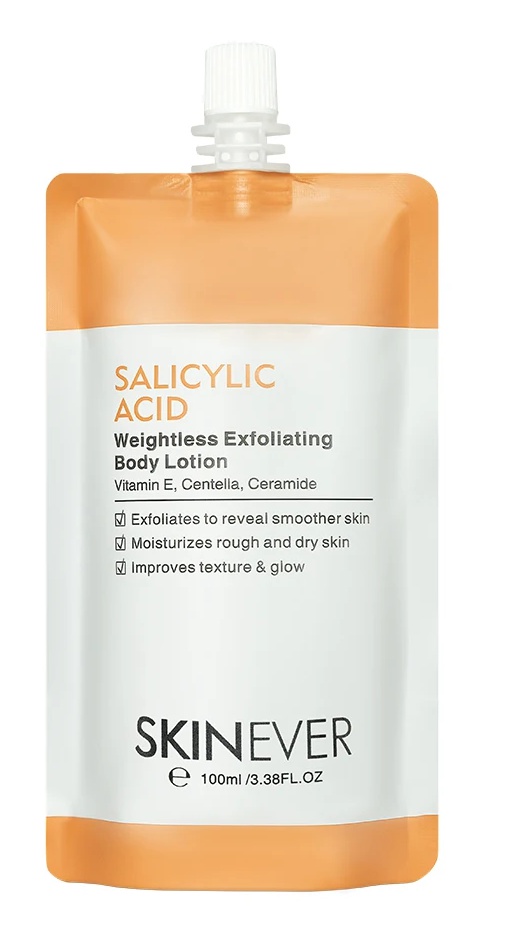 SkinEver Salicylic Acid Weightless Exfoliating Body Lotion