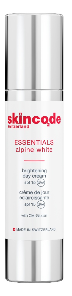 Skincode Alpine White Brightening Day Cream SPF15