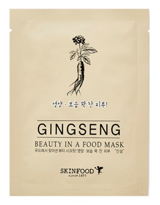 Skinfood Beauty In A Food Mask Sheet - Ginseng