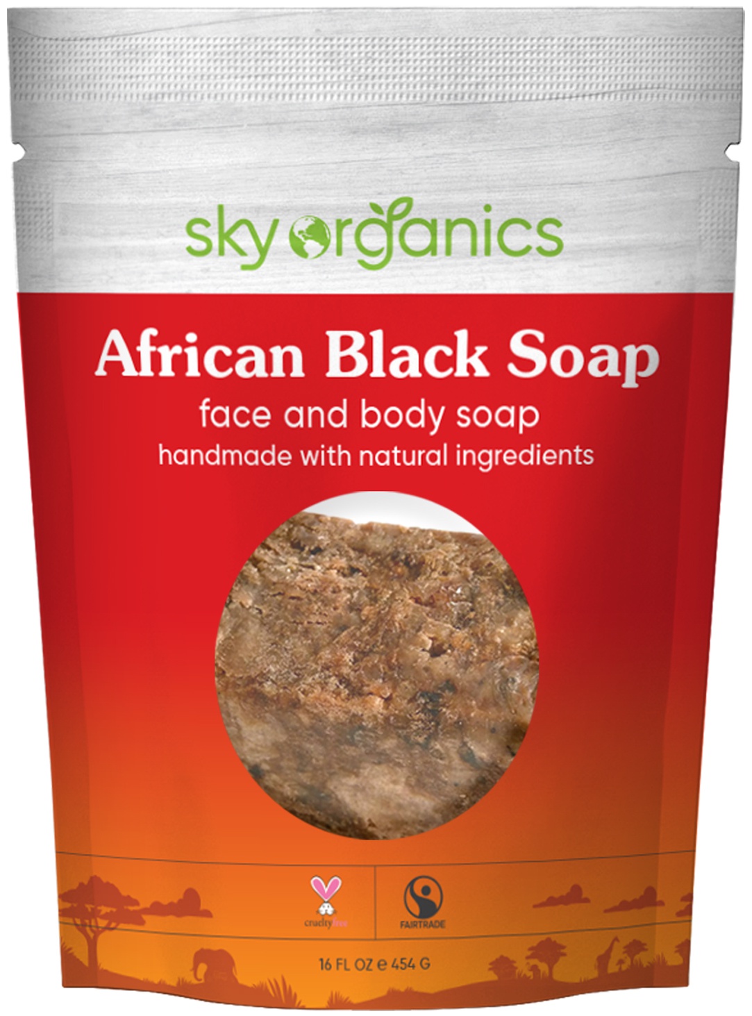 Sky Organics African Black Soap Bar