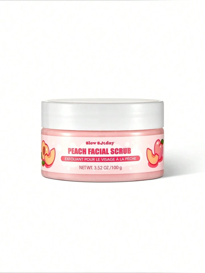 Slow Sunday Peach Facial Scrub
