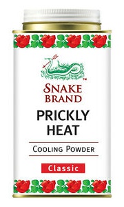 Snake Brand Prickly Heat Cooling Powder