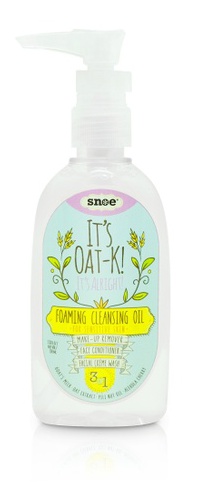 Snoe It'S Oat-K! It'S Alright! Foaming Cleansing Oil