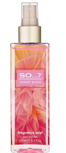 So...? Sunset Blush Body Mist