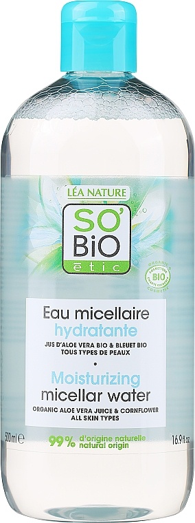 So bio etic Aloe Et Bluet Micellair Water
