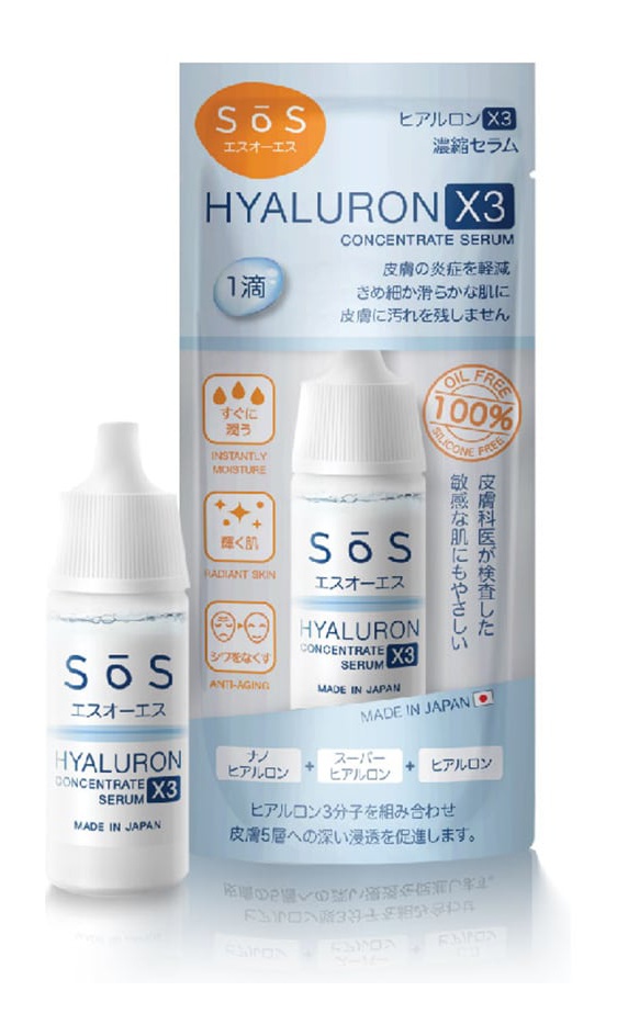SoS Sōs Hyaluron X3 Concentrate Serum