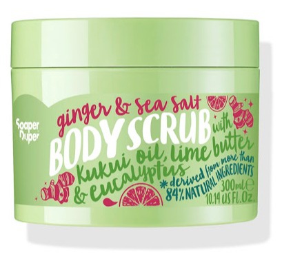 Soaper duper Zingy Ginger & Sea Salt Body Scrub