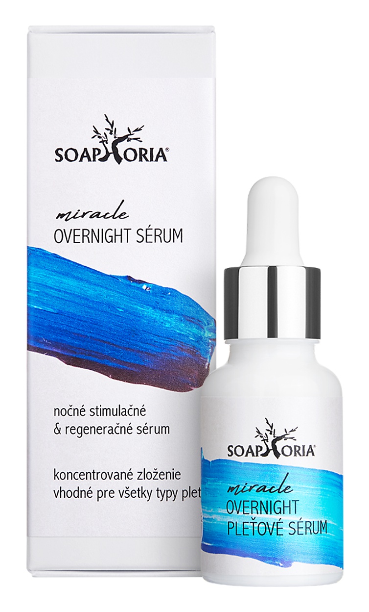 Soaphoria Miracle Overnight Nočné Stimulačné & Regeneračné Sérum Na Všetky Typy Pleti