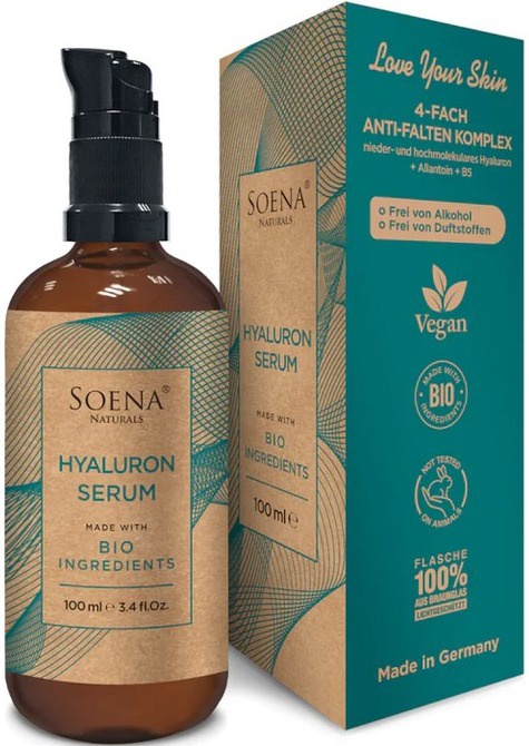 Soena Naturals Organic Hyaluronic Serum