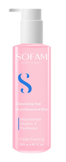 Sofam Cleansing Gel For Dry & Sensitive Skin