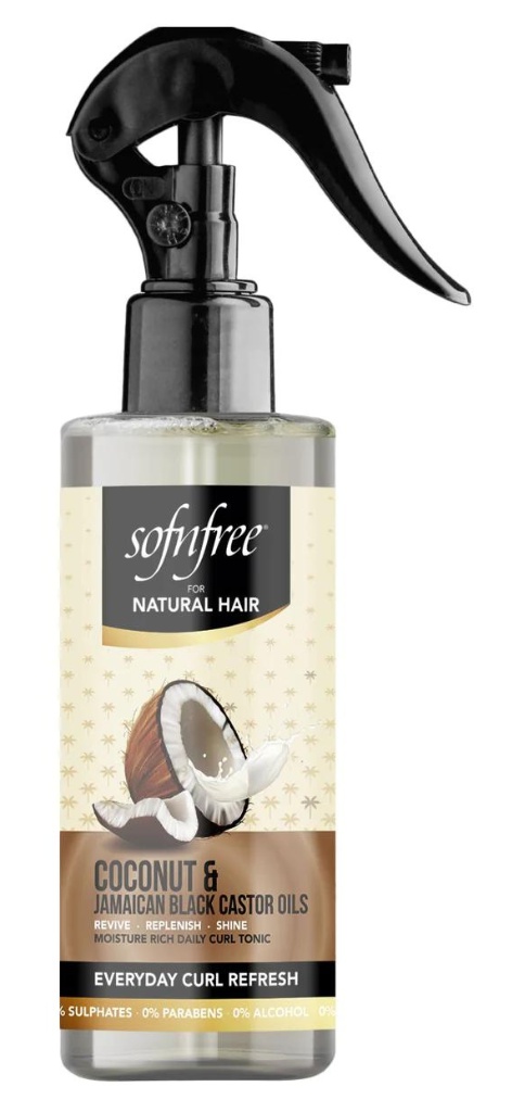 Sofn'free Everyday Curl Refresh With Coconut & Jamaican Black Castor Oils