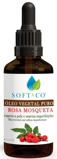 Soft & Co Óleo Vegetal Puro De Rosa Mosqueta