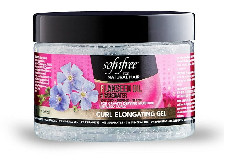 Soft n free Curl Elongating Gel With Flaxseed Oil & Rosewater