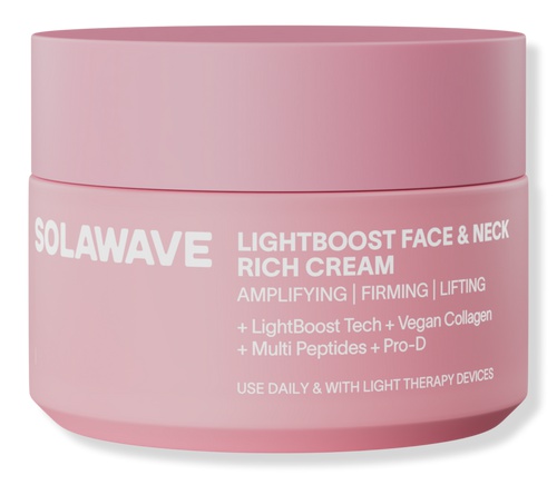 SolaWave Lightboost Face And Neck Rich Cream