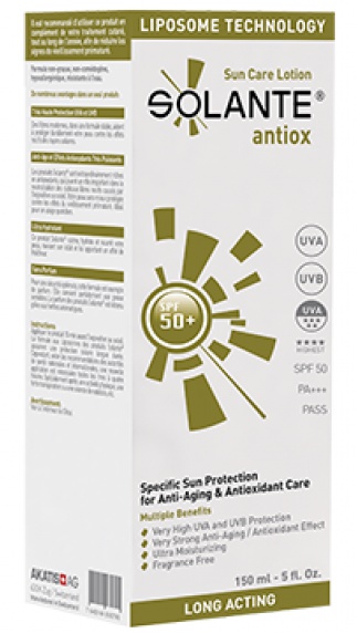Solante Antiox Sun Care Lotion SPF 50+