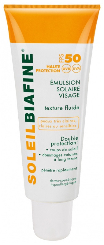 SoleilBiafine Face Sun Emulsion Fps 50