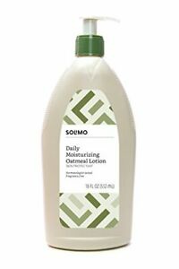 Solimo Daily Moisturizing Oatmeal Lotion, Fragrance Free