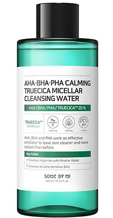Some By Mi AHA BHA PHA Calming Truecica Micellar Cleansing Water