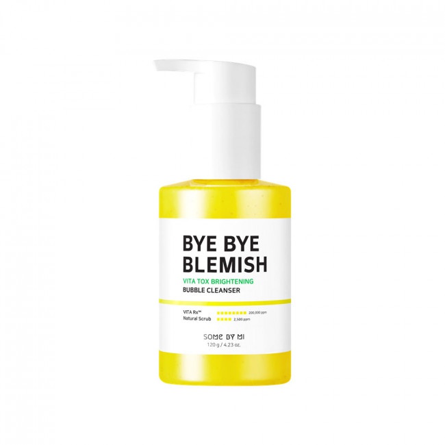 Some By Mi Bye Bye Blemish Vita Tox Brightening Bubble Cleanser