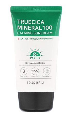 Some By Mi Truecica Mineral 100 Calming Sun Cream Spf 50+/Pa++++