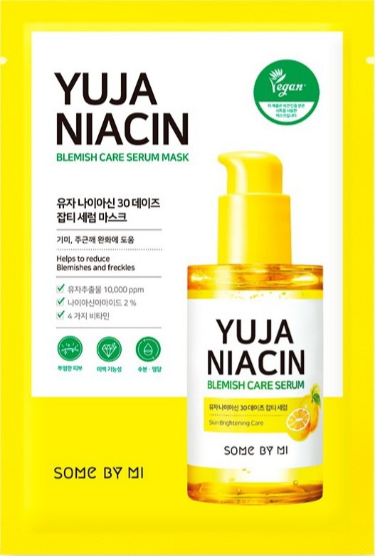 Some By Mi Yuja Niacin 30 Days Blemish Care Serum Mask