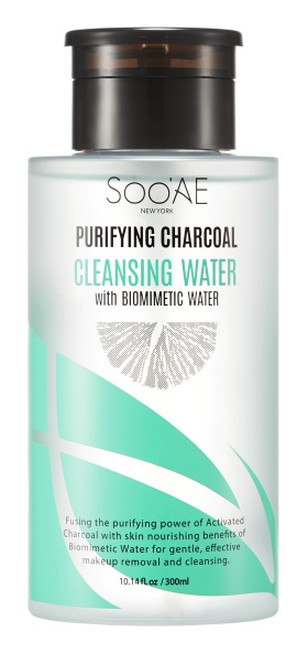 Soo'Ae Purifying Charcoal Cleansing Water With Biomimetic Water
