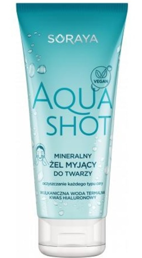 Soraya Aqua Shot Mineral Face Wash Gel