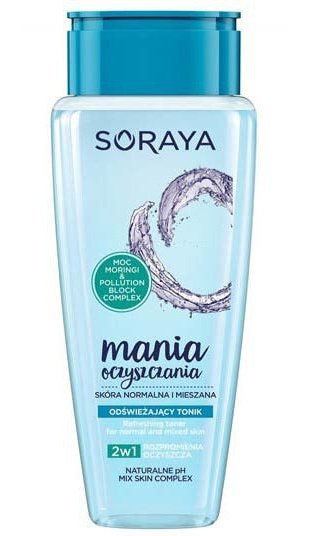 Soraya Cleansing Mania Refreshing Tonic For Normal And Mixed Skin