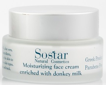 Sostar Moisturizing Face Cream With Donkey Milk