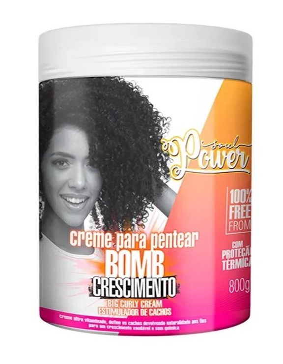 Soul Power Brasil Crème Para Pentear Bomb Crescimento