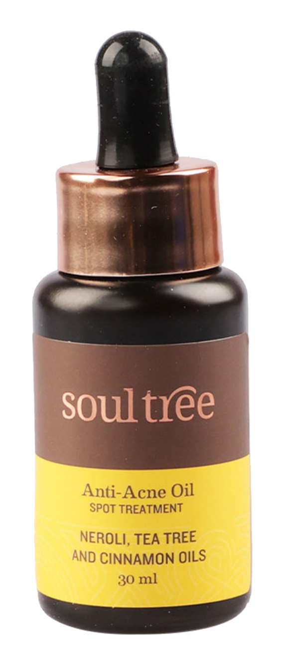SoulTree Anti-acne Oil With Neroli, Tea Tree & Cinnamon Oil