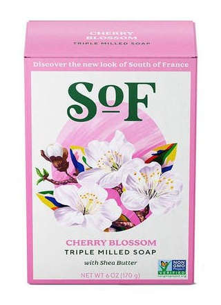 South of France Cherry Blossom Bar Soap